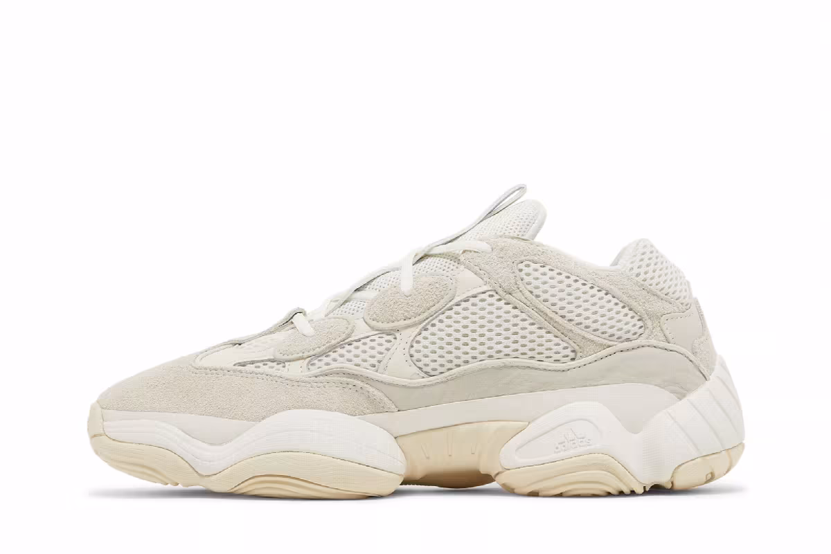adidas Yeezy 500 Bone White 2023, view 4