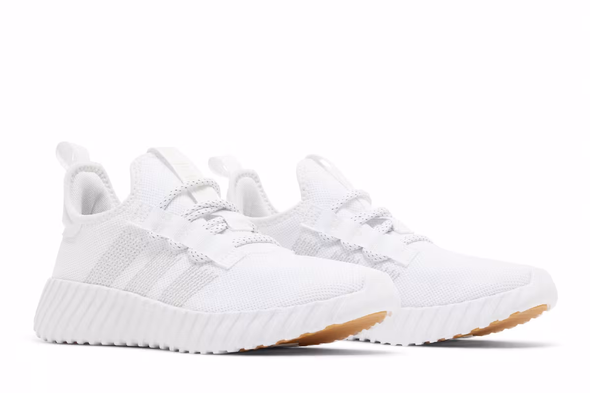 Adidas Women's Kaptir Flow White Zero Metallic, view 9