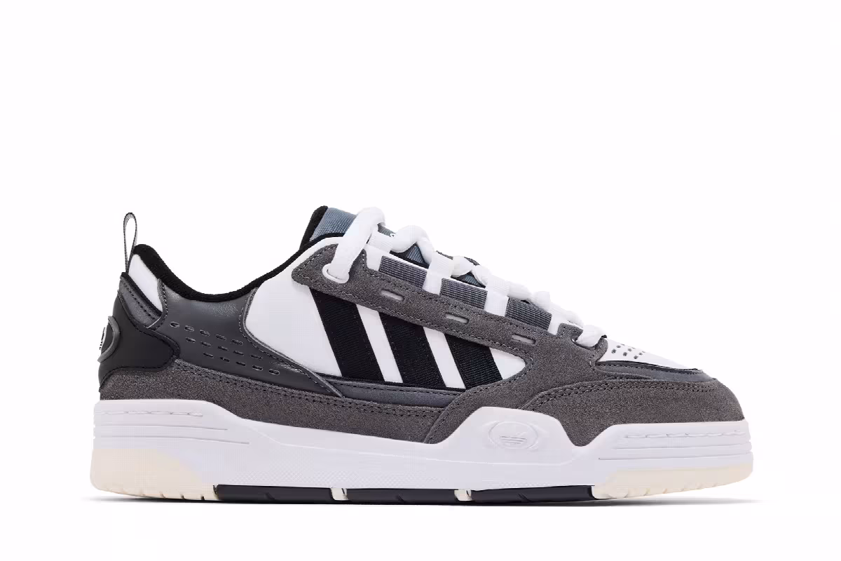 adidas ADI2000 Grey Black White, view 2
