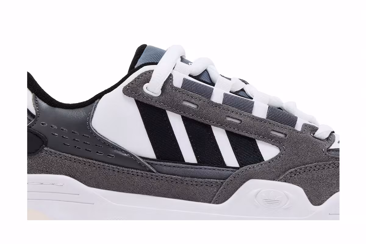 adidas ADI2000 Grey Black White, view 3