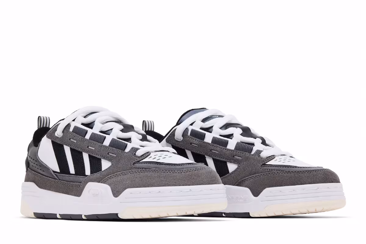 adidas ADI2000 Grey Black White, view 9