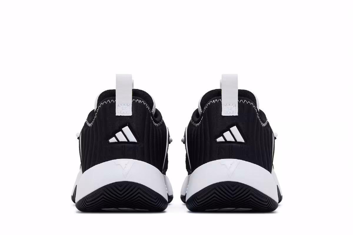 Adidas Trae Unlimited Big Kid Black White, view 7