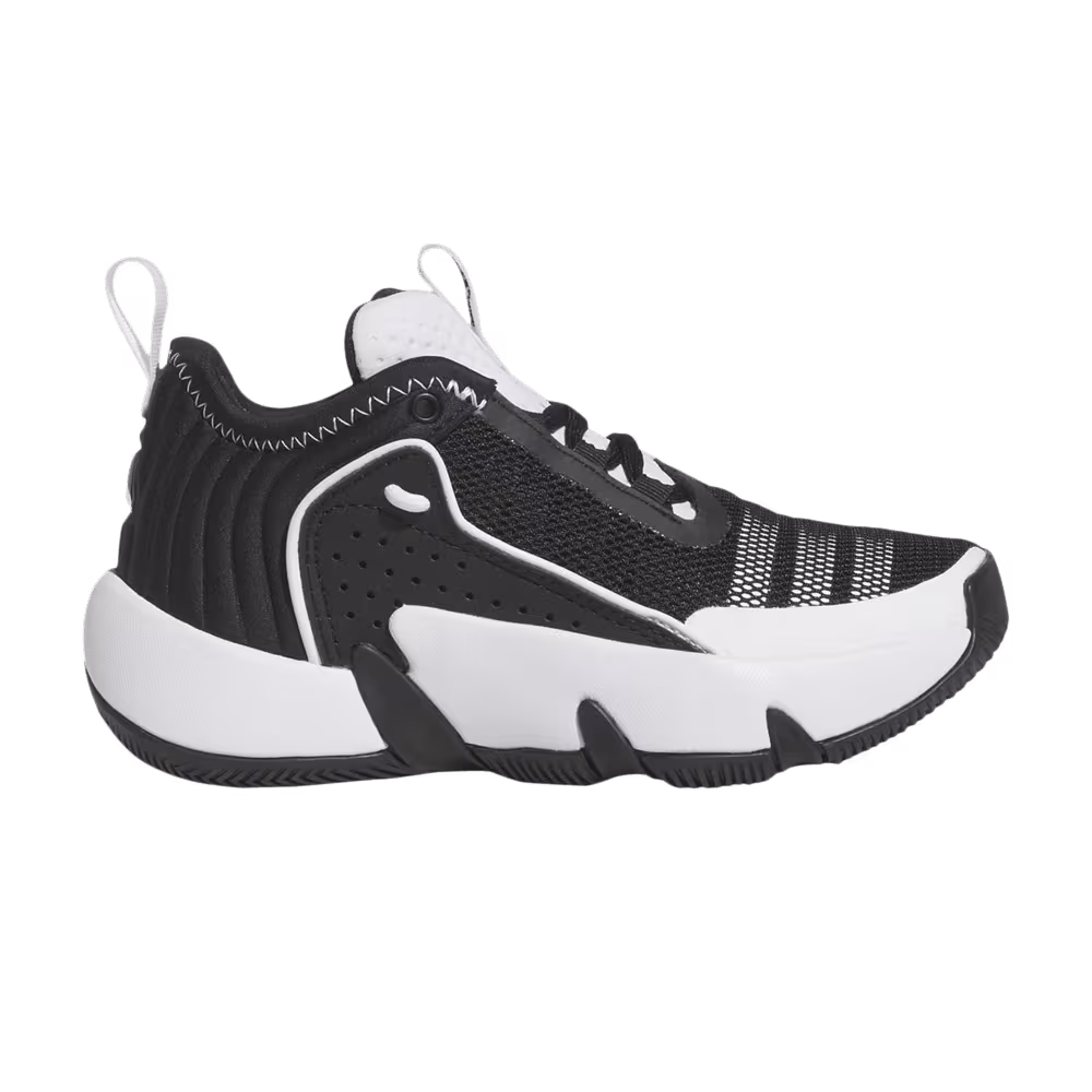Adidas Trae Unlimited Little Kid Black White