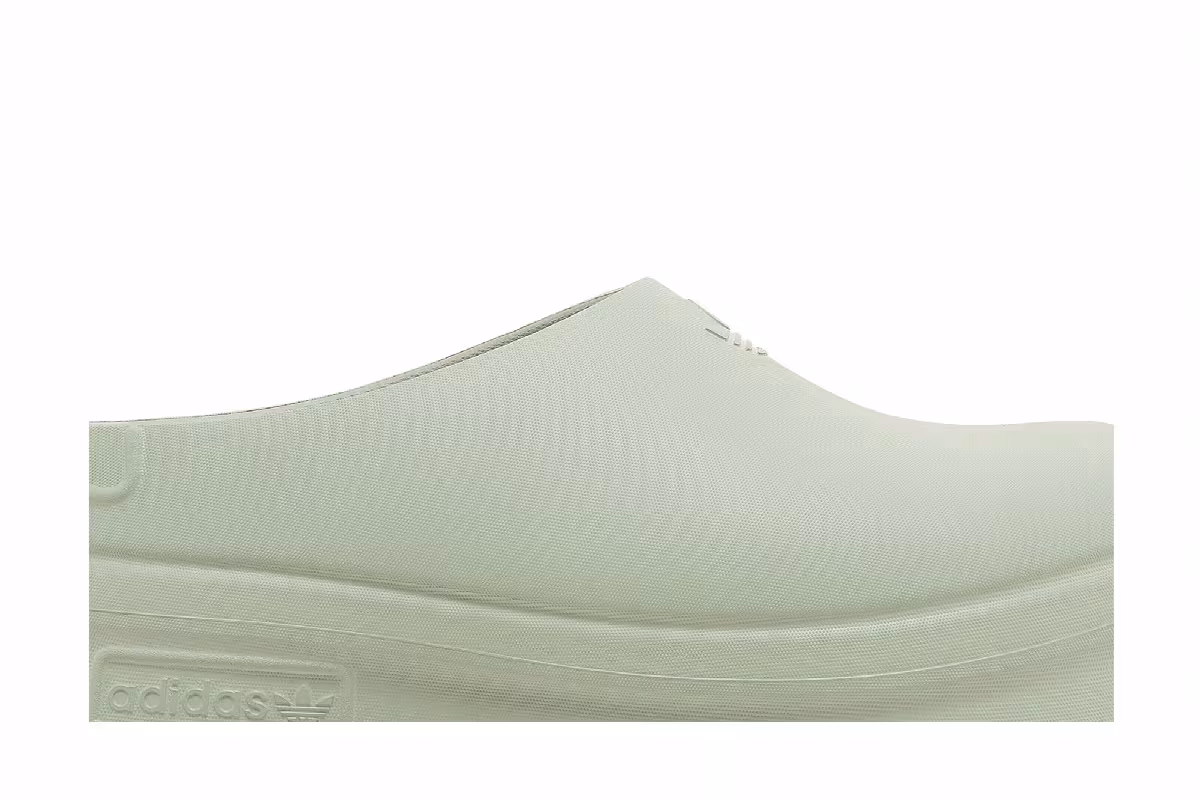 adidas Women's Adifom Stan Smith Mule Silver Green, view 3