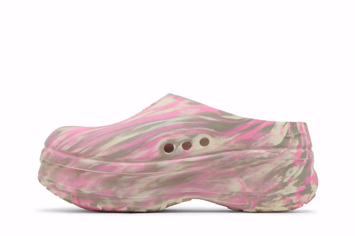 adidas Women's Adifom Stan Smith Mule Sand Lucid Pink, view 4