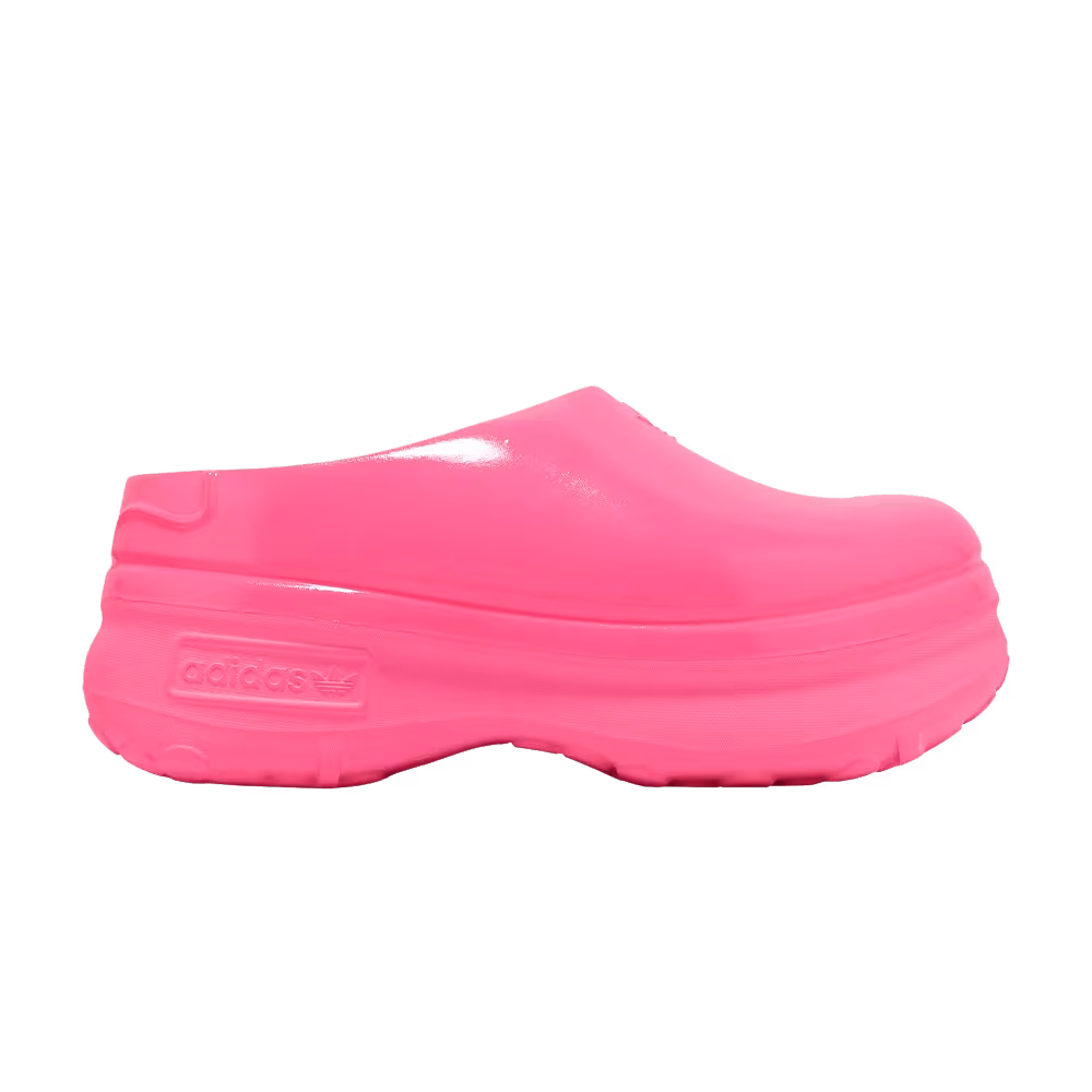 adidas Women's Adifom Stan Smith Mule Neon Pink