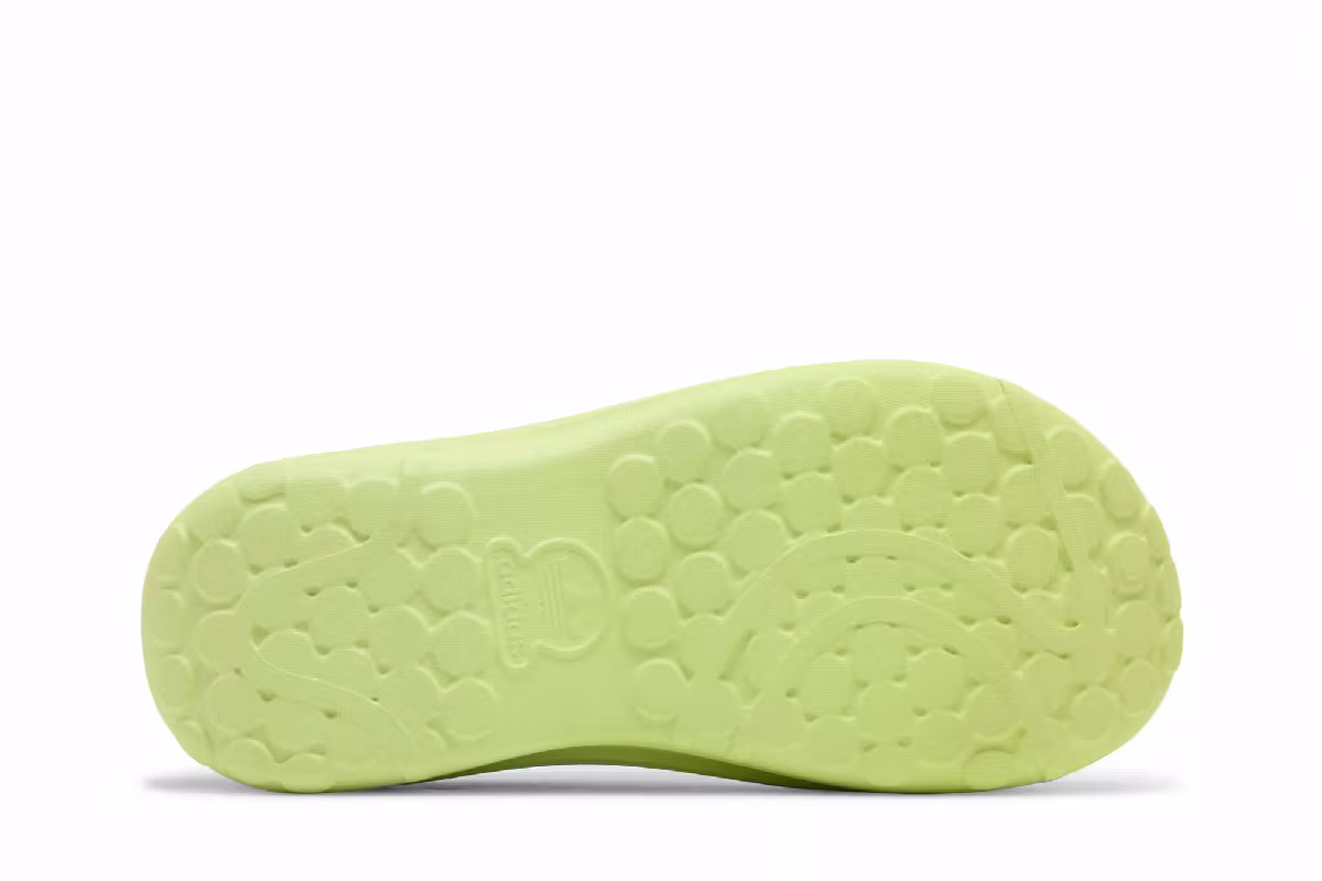 adidas Women's Adifom Stan Smith Mule Lucid Lemon, view 5