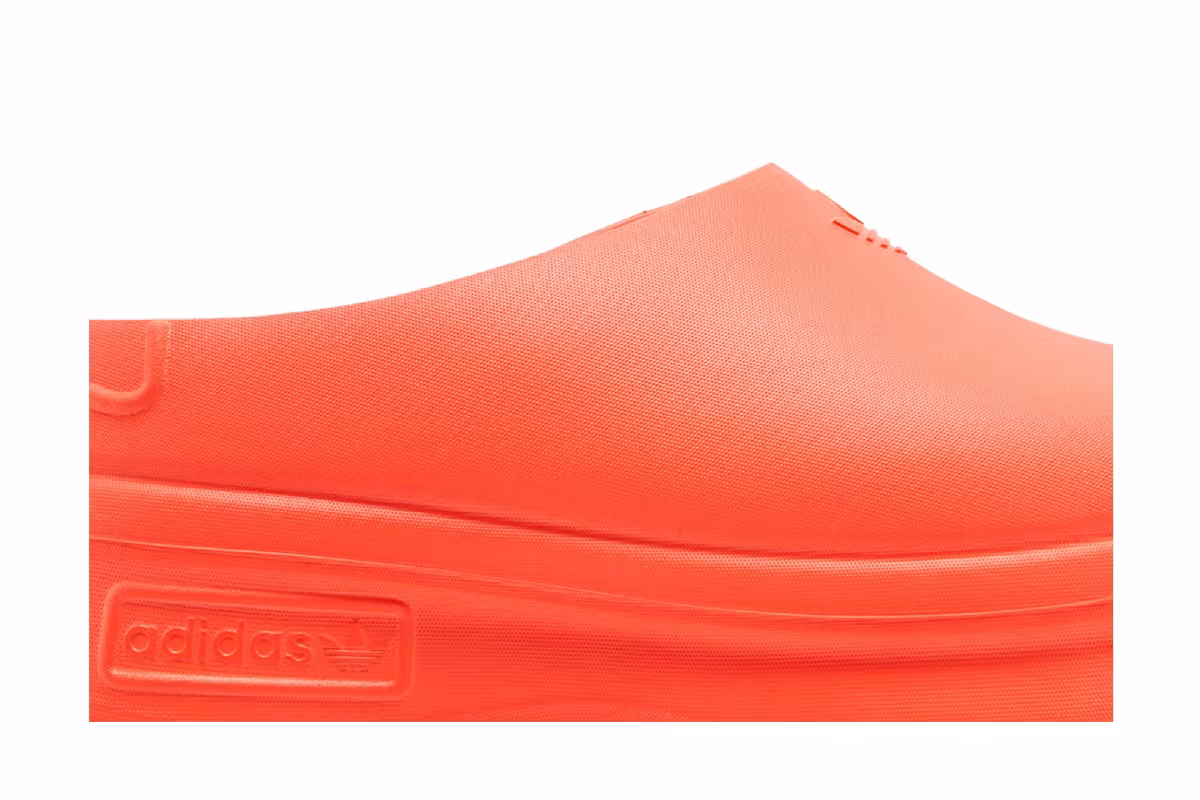 adidas Women's Adifom Stan Smith Mule Solar Red, view 3
