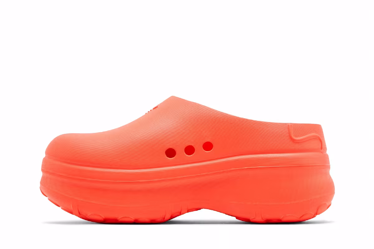 adidas Women's Adifom Stan Smith Mule Solar Red, view 4
