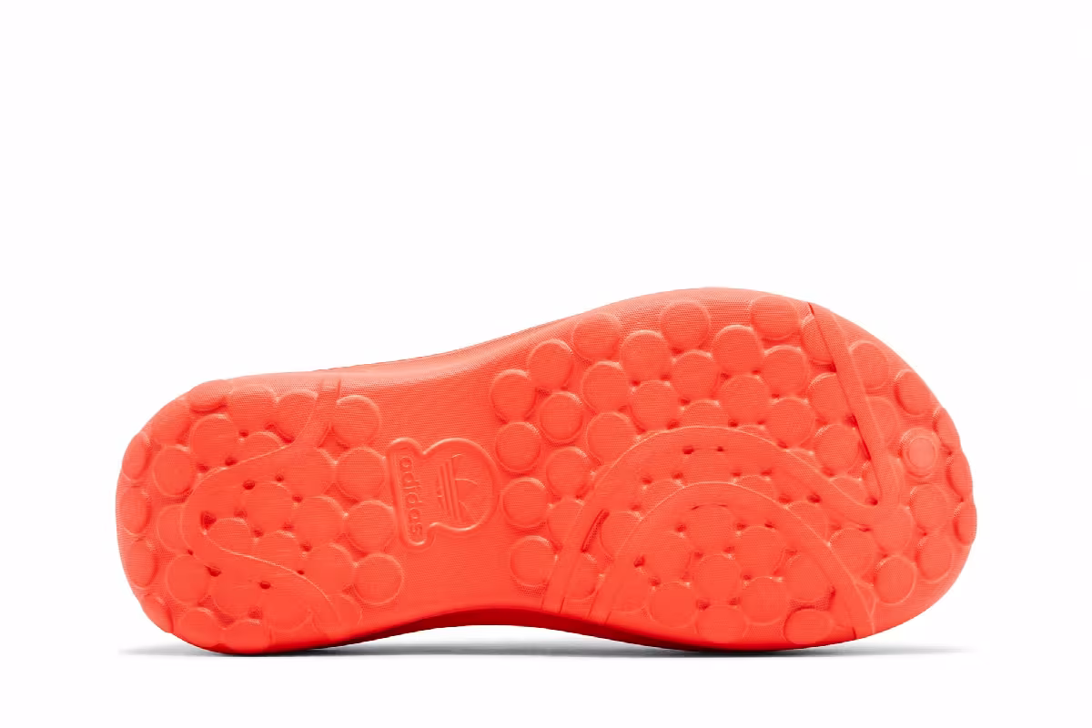 adidas Women's Adifom Stan Smith Mule Solar Red, view 5
