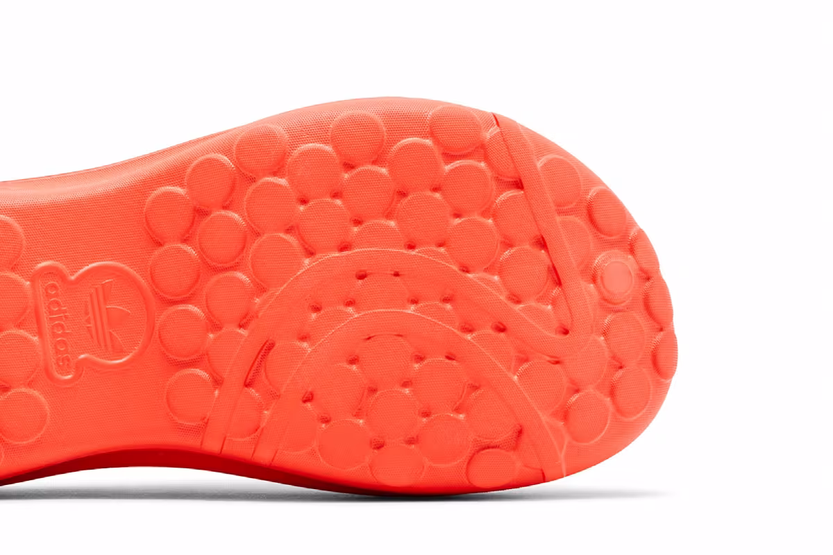 adidas Women's Adifom Stan Smith Mule Solar Red, view 6