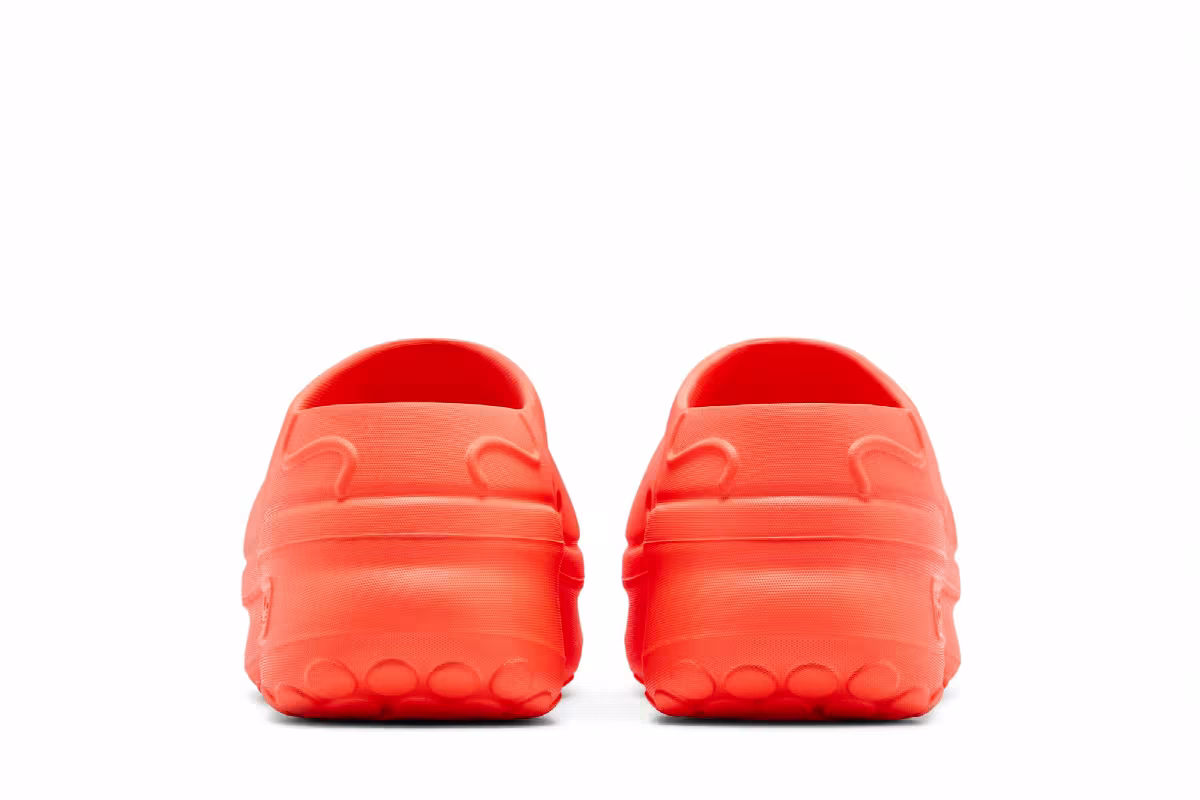 adidas Women's Adifom Stan Smith Mule Solar Red, view 7