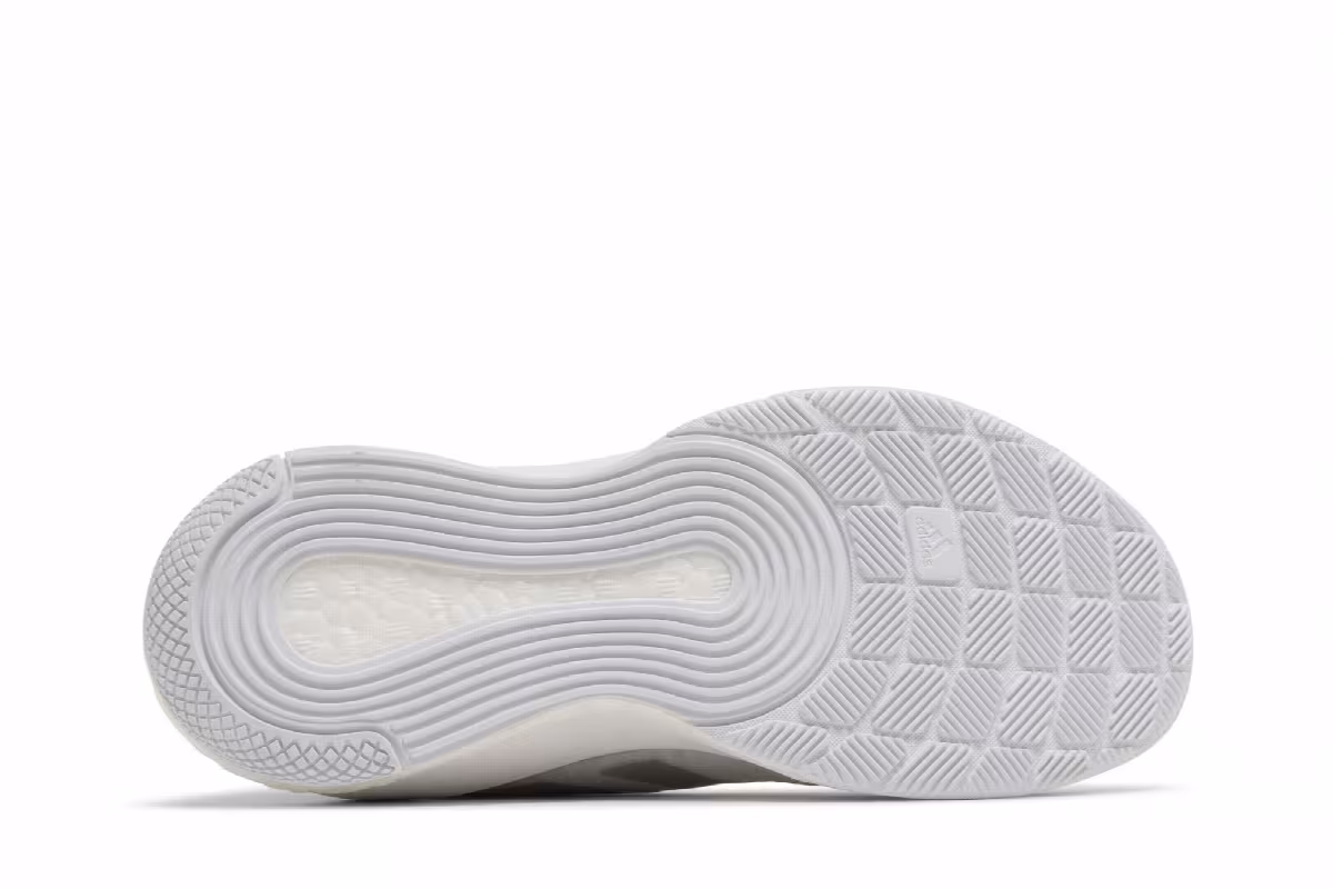 adidas Women's Crazyflight Mid White Silver Metallic 2023, view 5