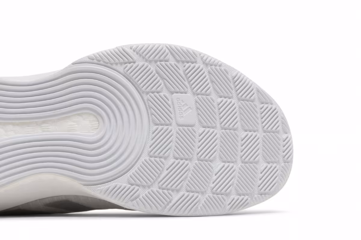 adidas Women's Crazyflight Mid White Silver Metallic 2023, view 6