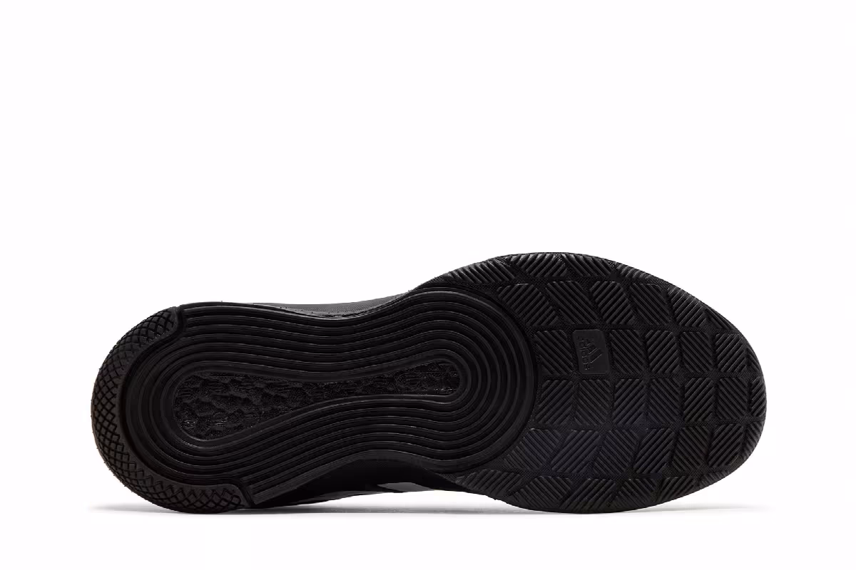 Adidas Women's Crazyflight Black White Camo, view 5