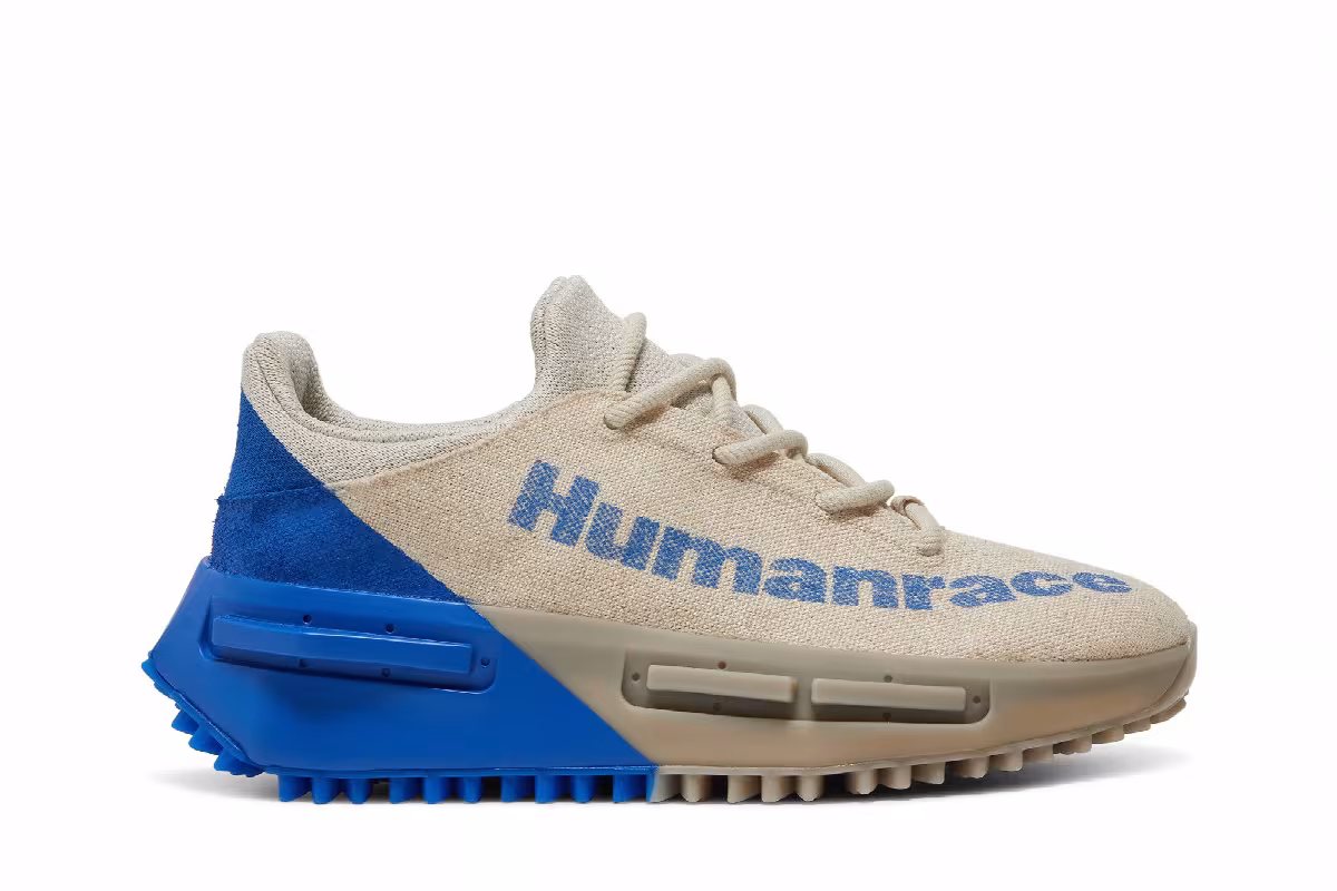 Pharrell x adidas NMD_S1 Mahbs Blue, view 2