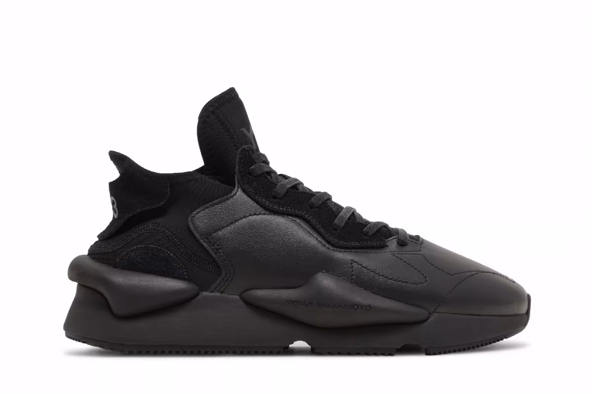 adidas Y-3 Kaiwa Triple Black, view 2