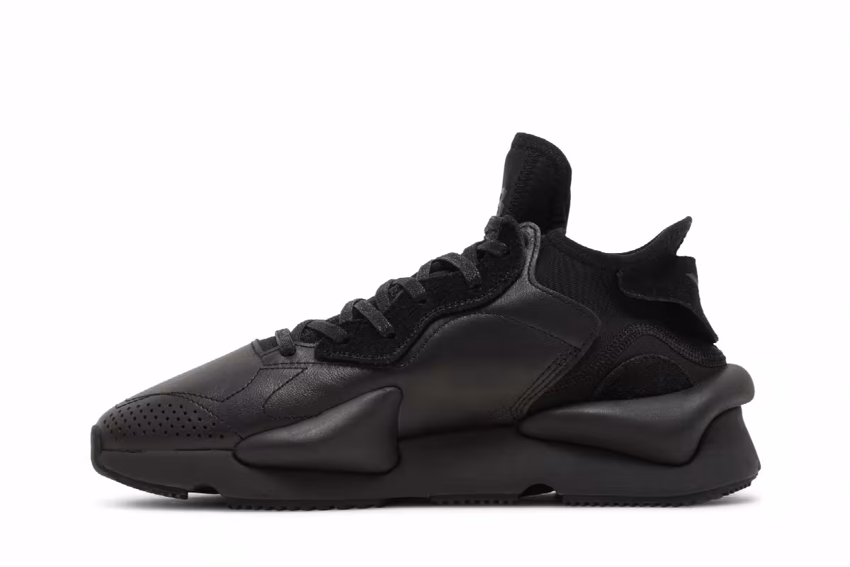 adidas Y-3 Kaiwa Triple Black, view 4