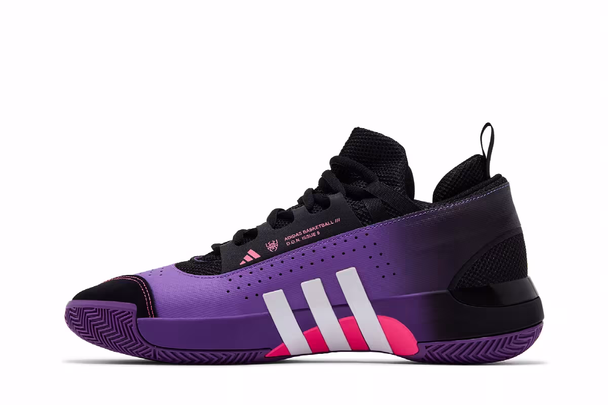 adidas D.O.N. Issue #5 Purple Bloom, view 4