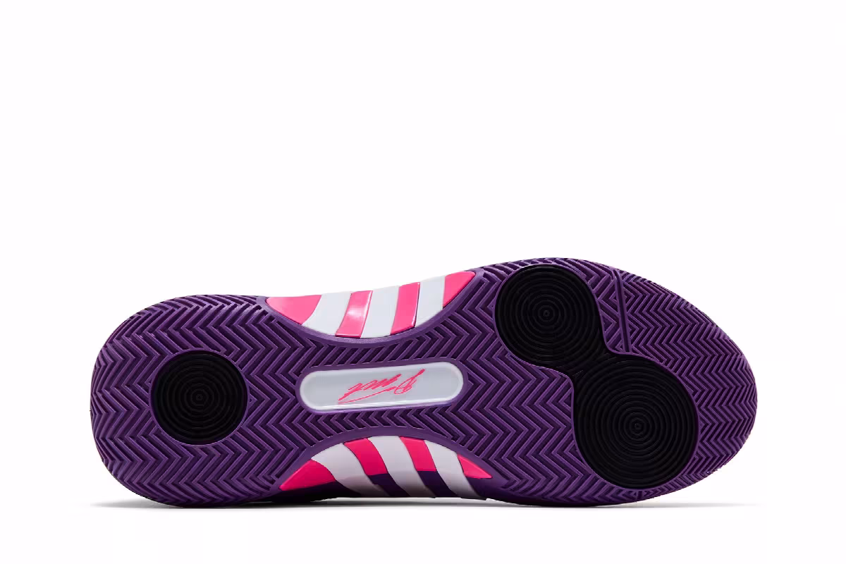 adidas D.O.N. Issue #5 Purple Bloom, view 5