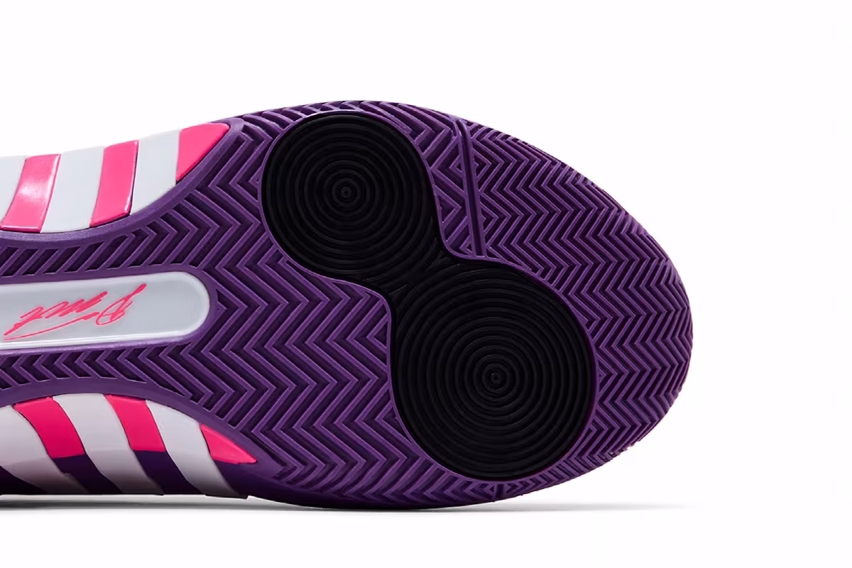 adidas D.O.N. Issue #5 Purple Bloom, view 6