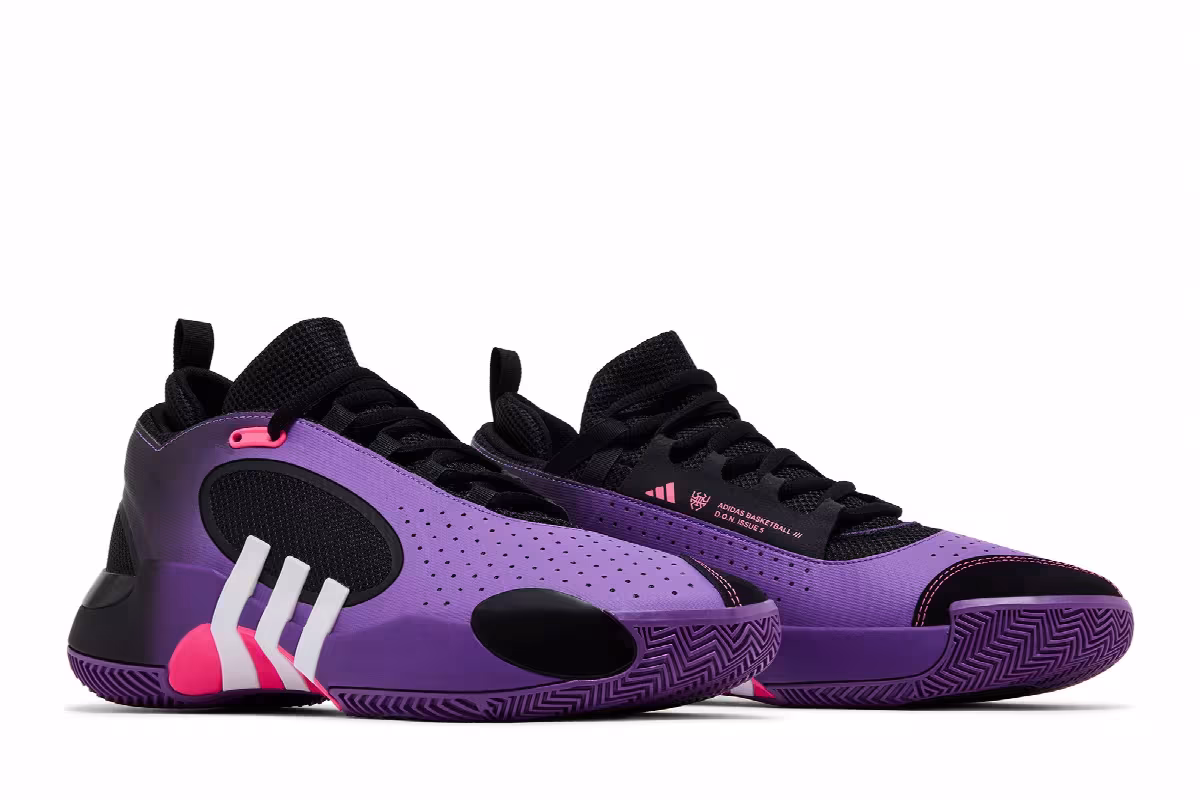 adidas D.O.N. Issue #5 Purple Bloom, view 9