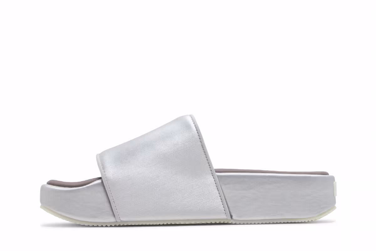 adidas Y-3 Slide Silver Metallic, view 4