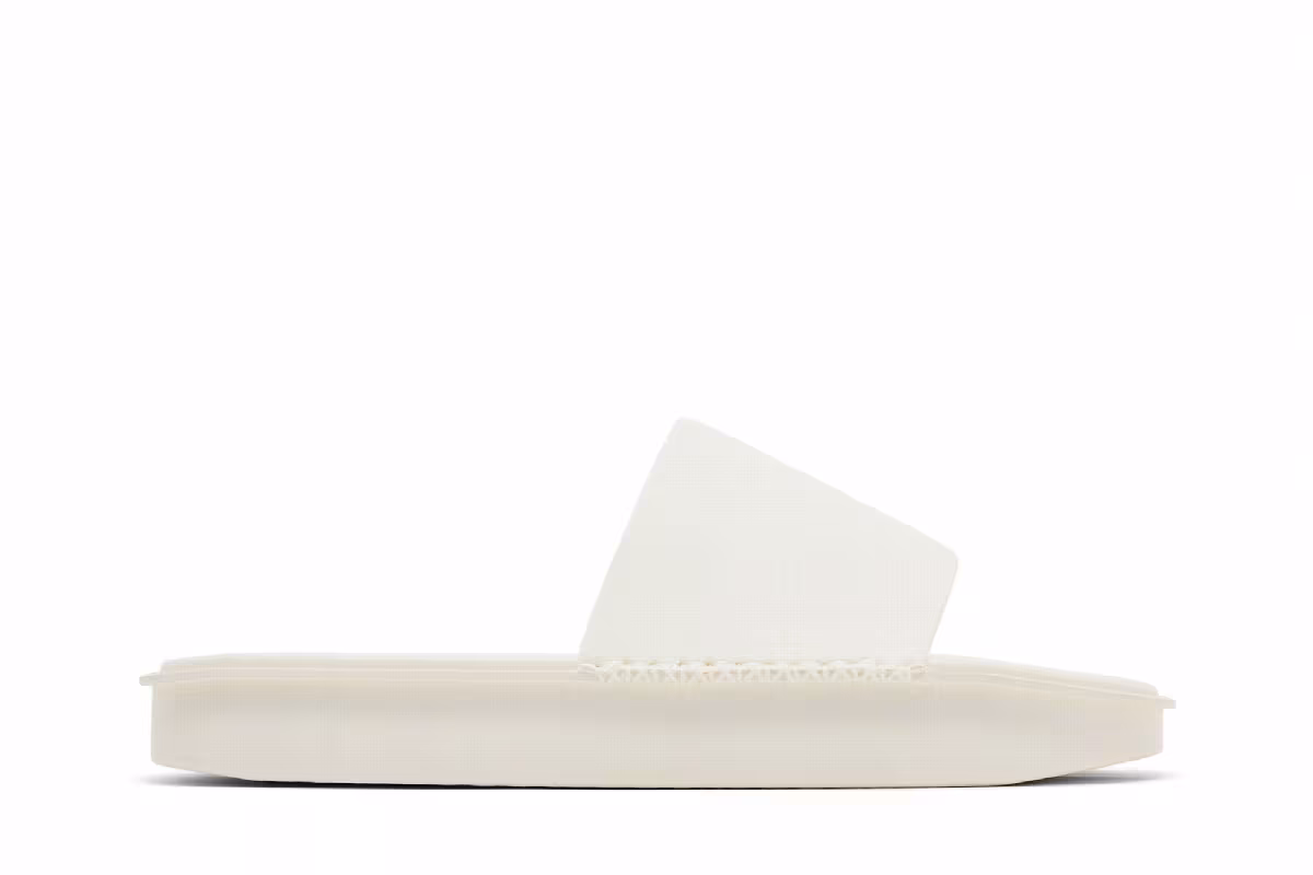 adidas Y-3 Water Slide Off White, view 2