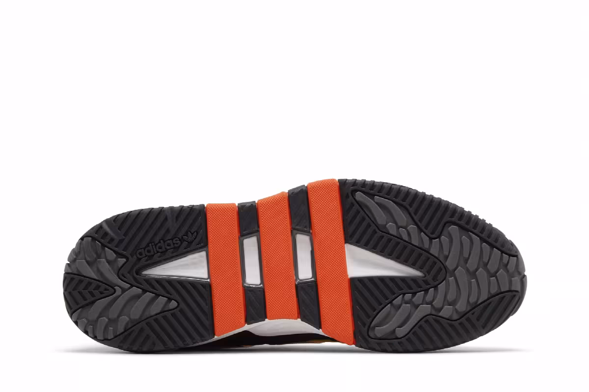 Adidas Niteball Black Impact Orange Gradient, view 5