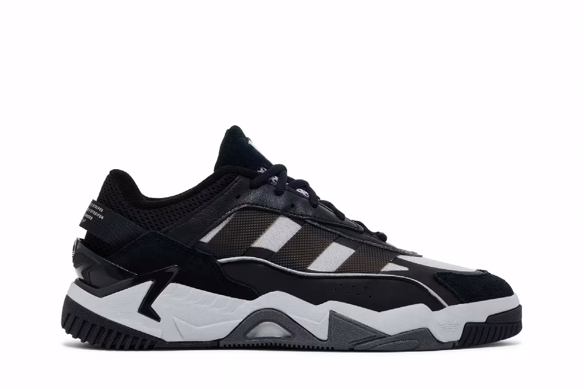 adidas Niteball 2.0 Black Solid Grey, view 2