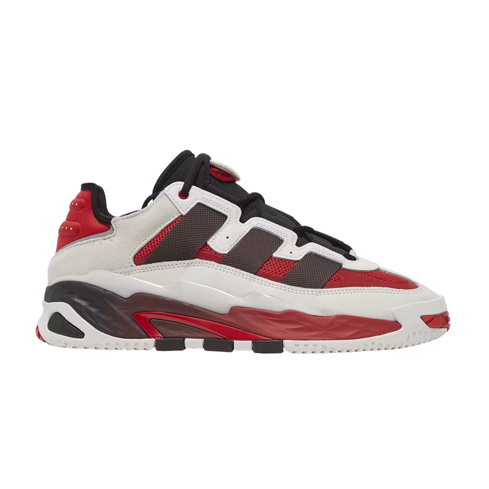 Adidas Niteball Crystal White Scarlet