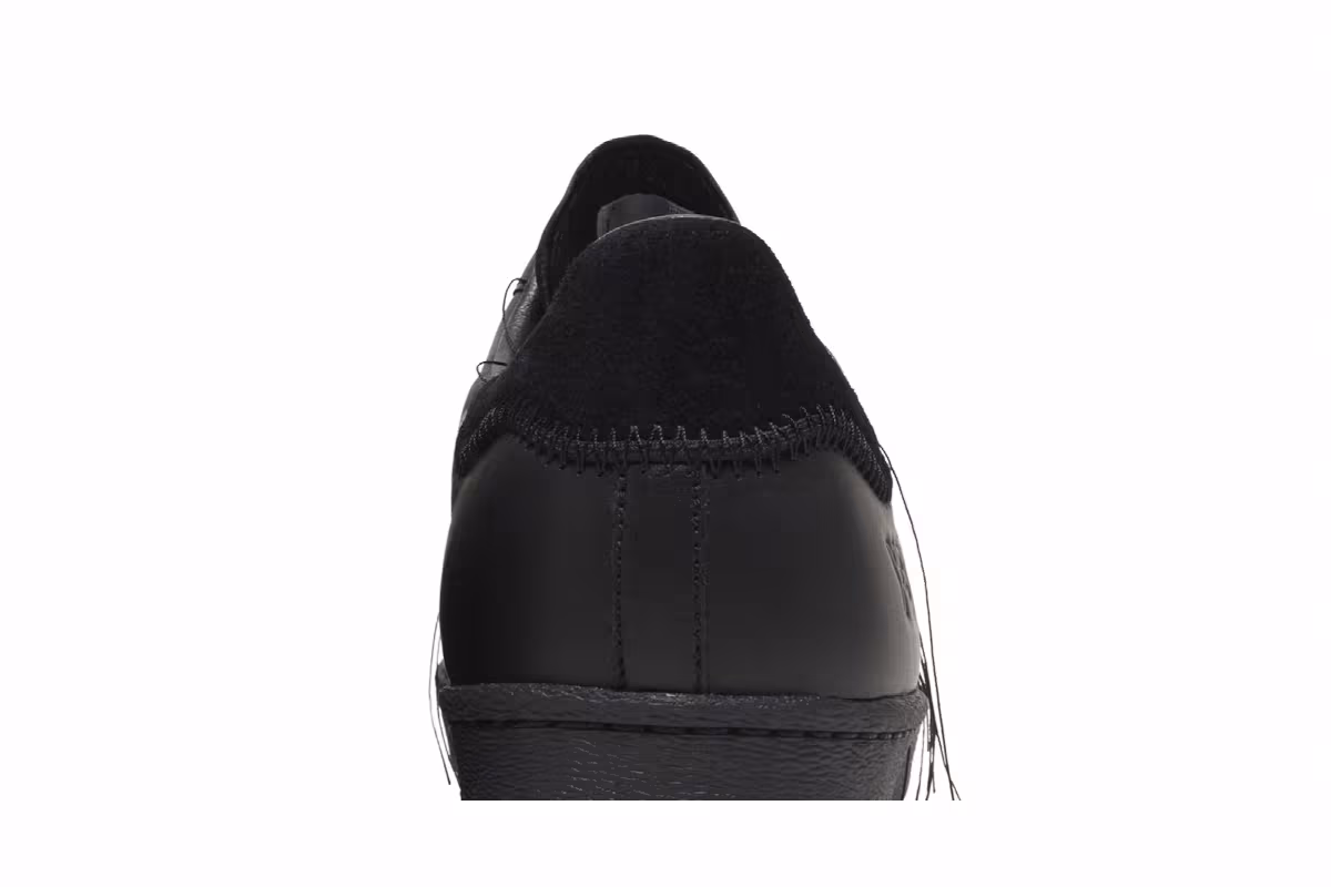 adidas Y-3 Superstar Triple Black, view 8