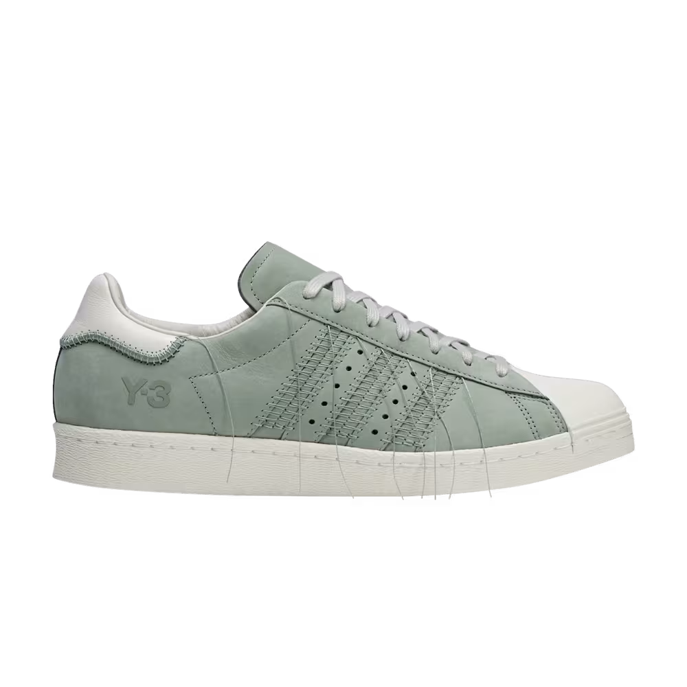 adidas Y-3 Superstar Silver Green