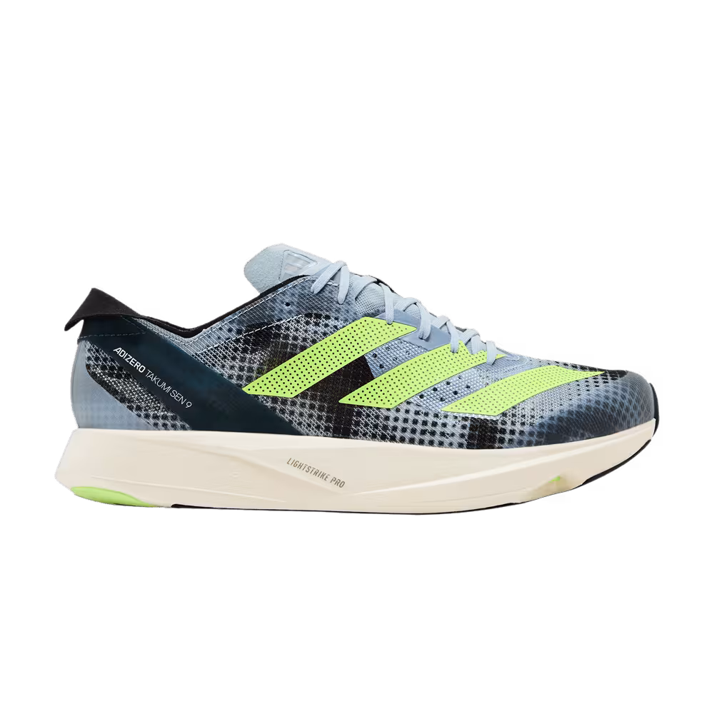 Adidas Adizero Takumi Sen 9 Wonder Blue Lucid Lemon