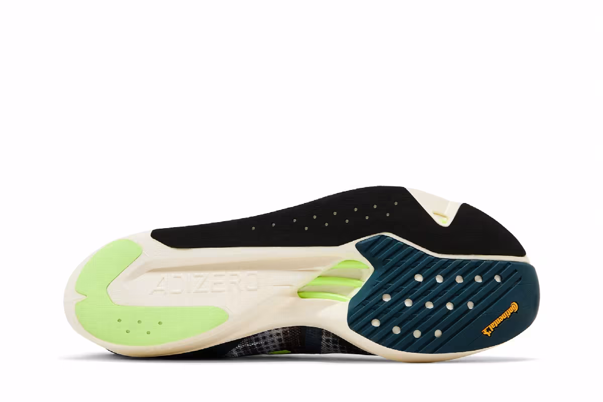 Adidas Adizero Takumi Sen 9 Wonder Blue Lucid Lemon, view 5