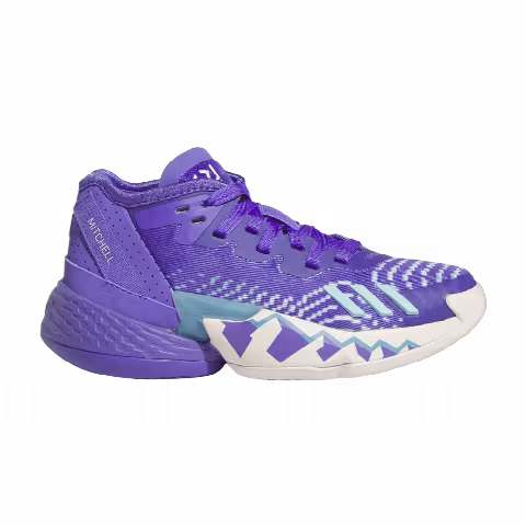Adidas D.O.N. Issue #4 Little Kid 'Throwback Utah Jazz'