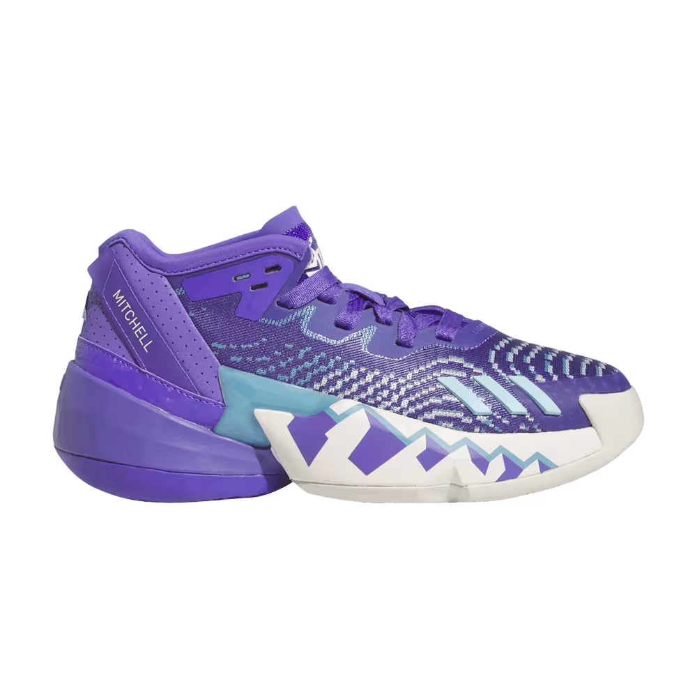 Adidas D.O.N. Issue #4 Big Kid Throwback Utah Jazz
