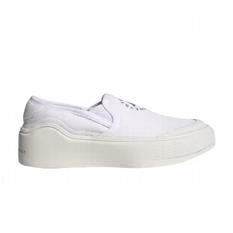 Stella McCartney x adidas Wmns Court Slip-On 'Off White Burnt Cayenne'