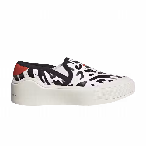 Stella McCartney x adidas Wmns Court Slip-On 'Animal Print'