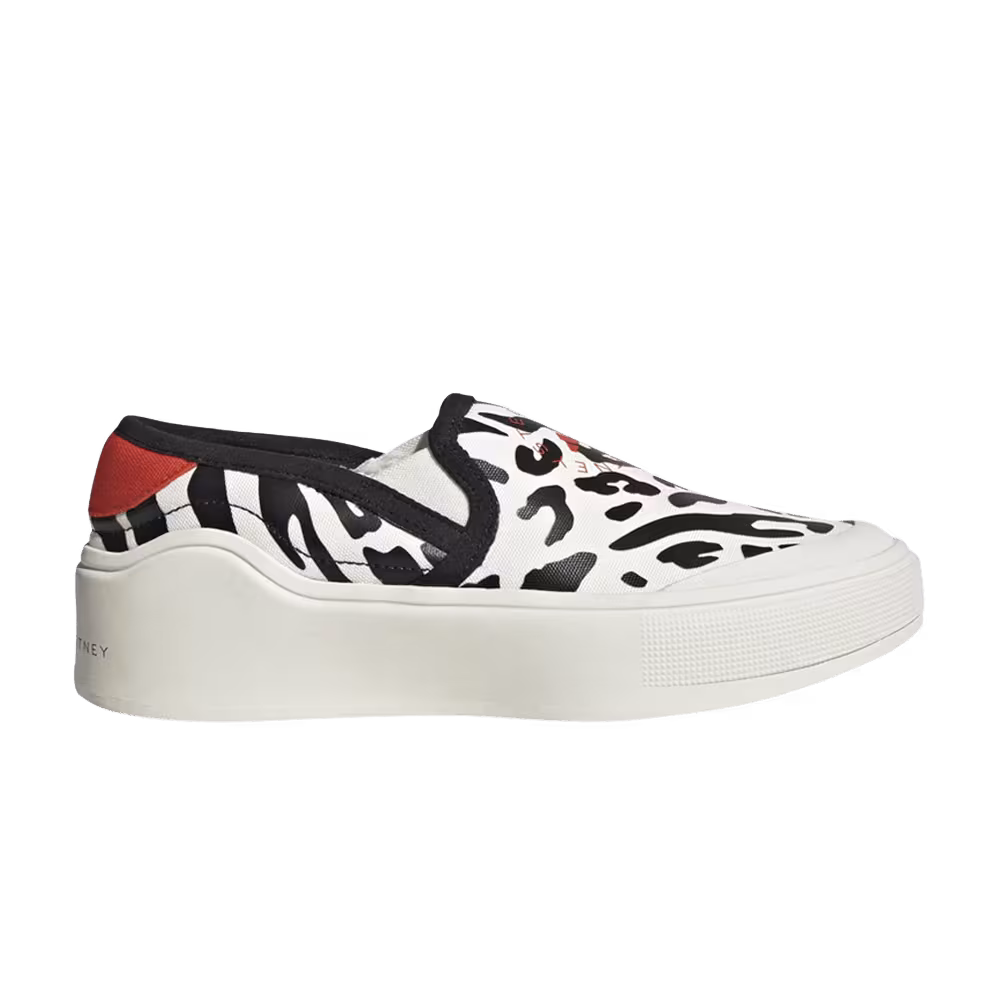 Stella McCartney x adidas Women's Court Slip-On Animal Print