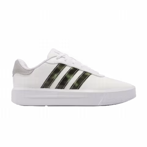 adidas Wmns Court Platform 'White Linen Green'