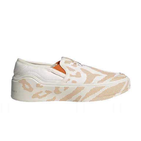 Stella McCartney x adidas Court Slip-On 'Off White Unity Orange' Sample