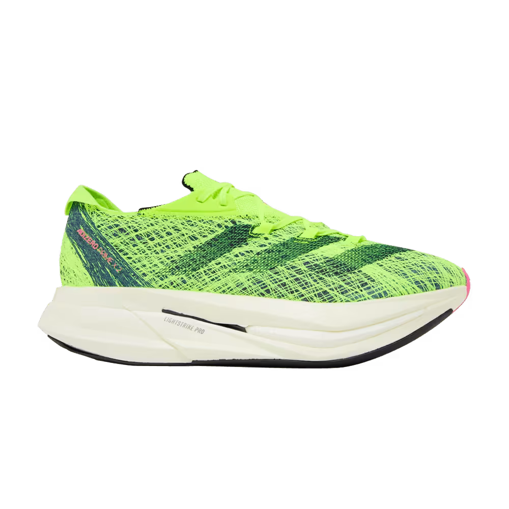 adidas Men's Adizero Prime X 2.0 Strung Lucid Lemon