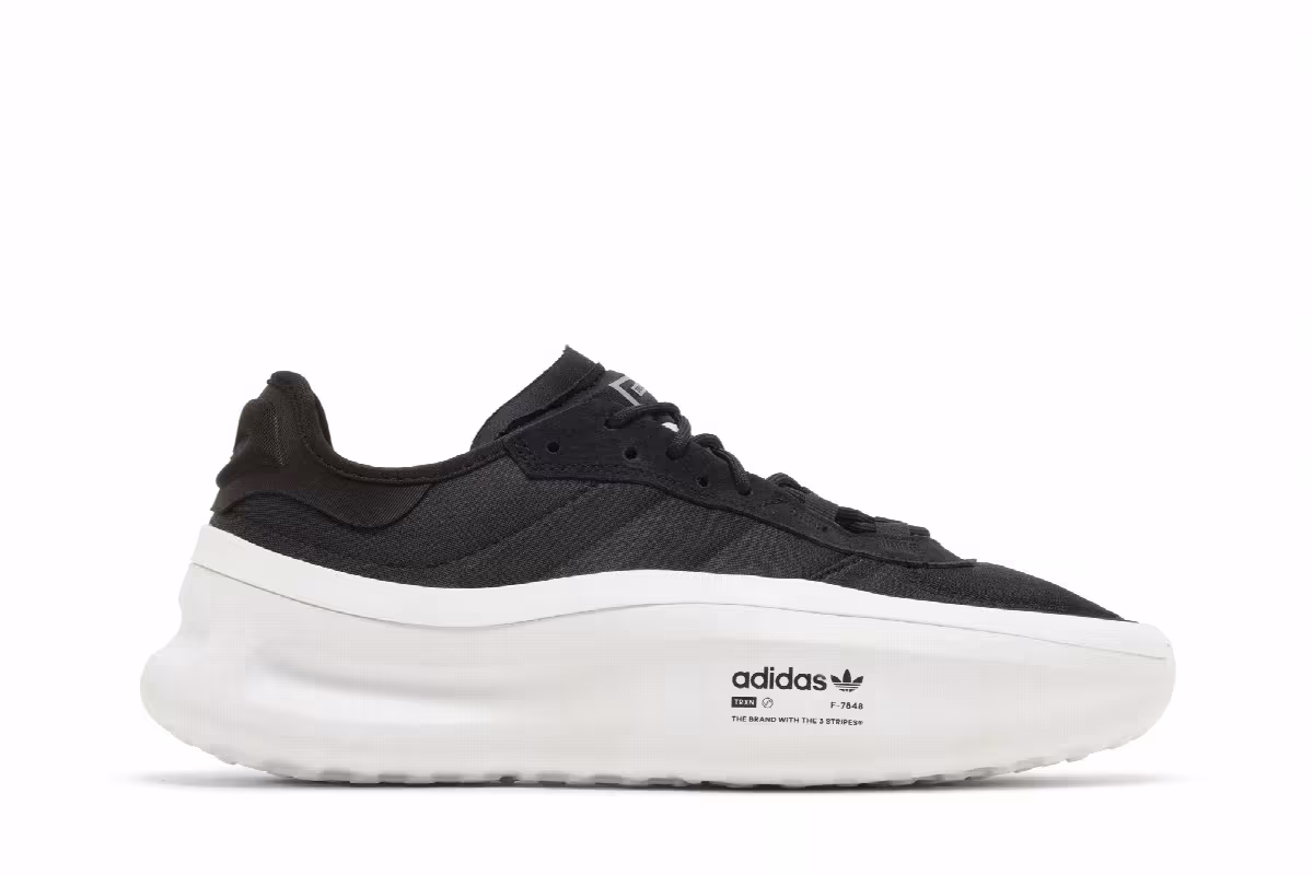 adidas adiFOM TRXN Black White, view 2