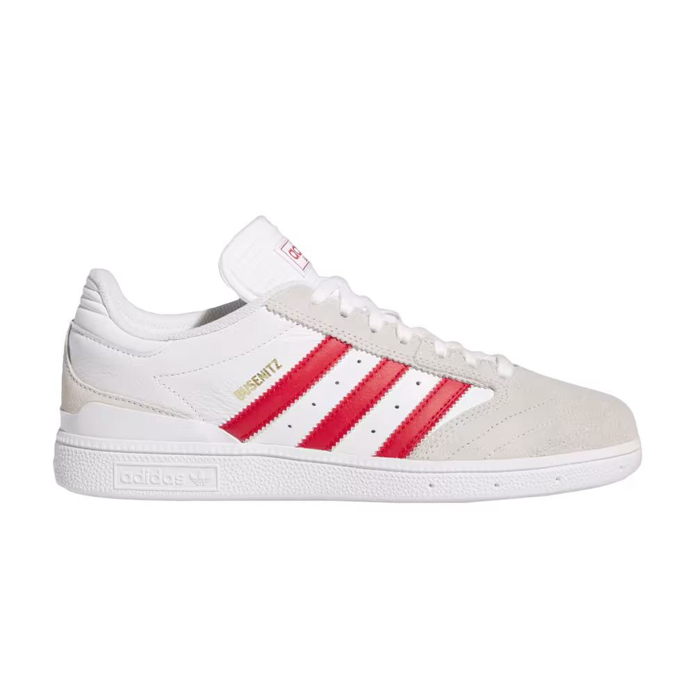 adidas Busenitz White Scarlet