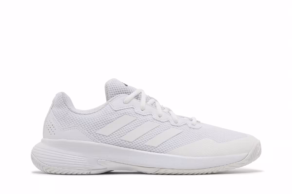 Adidas GameCourt 2.0 White Matte Silver, view 2