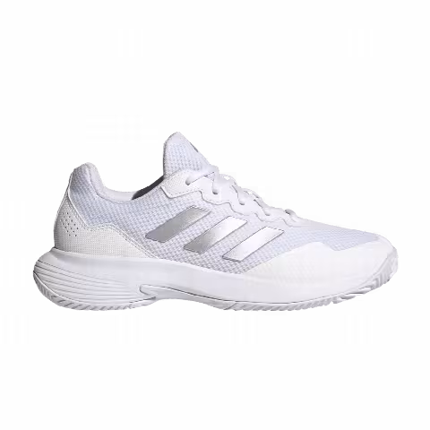 Adidas Wmns GameCourt 2.0 'White Silver Metallic'