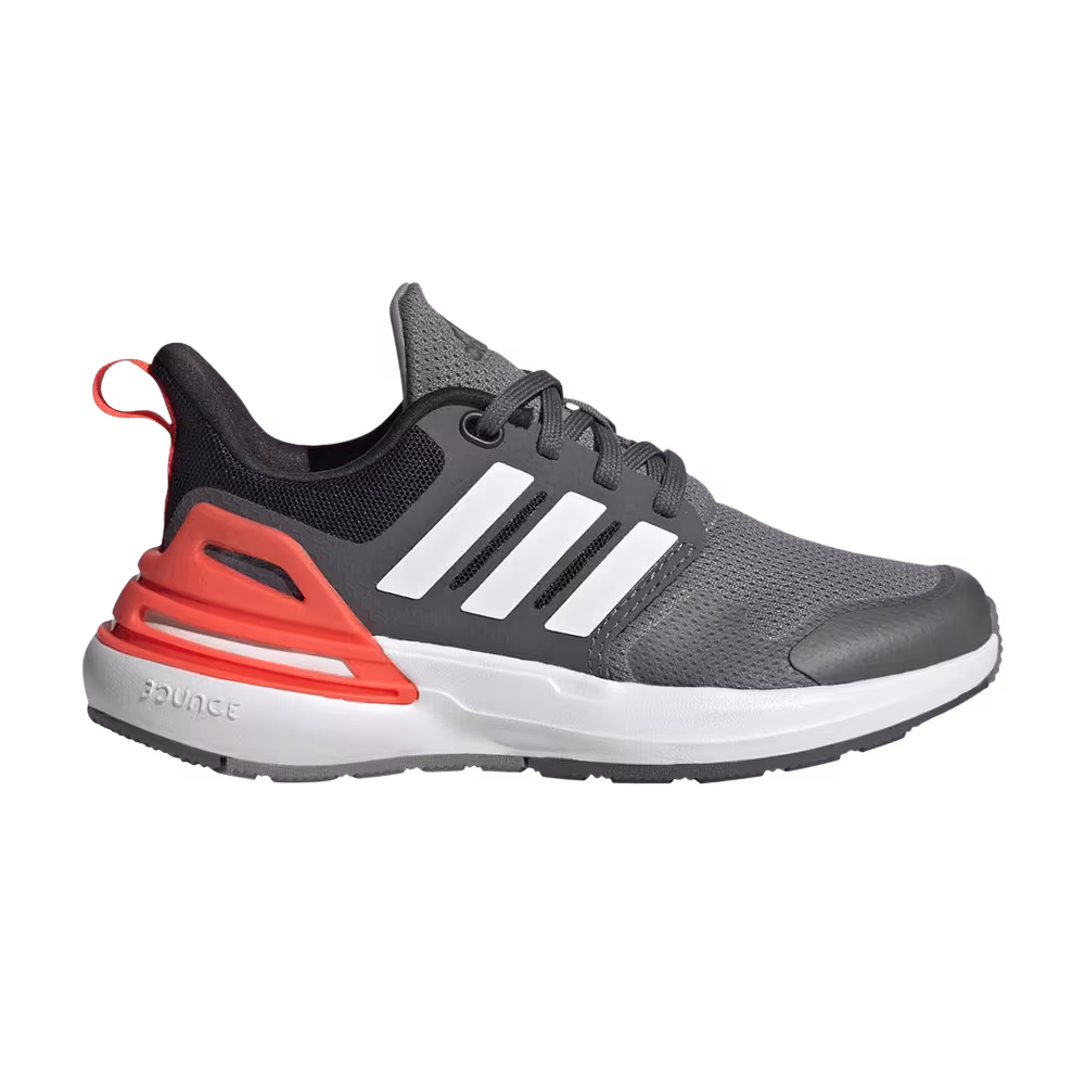 adidas RapidaSport Bounce J Grey Solar Red