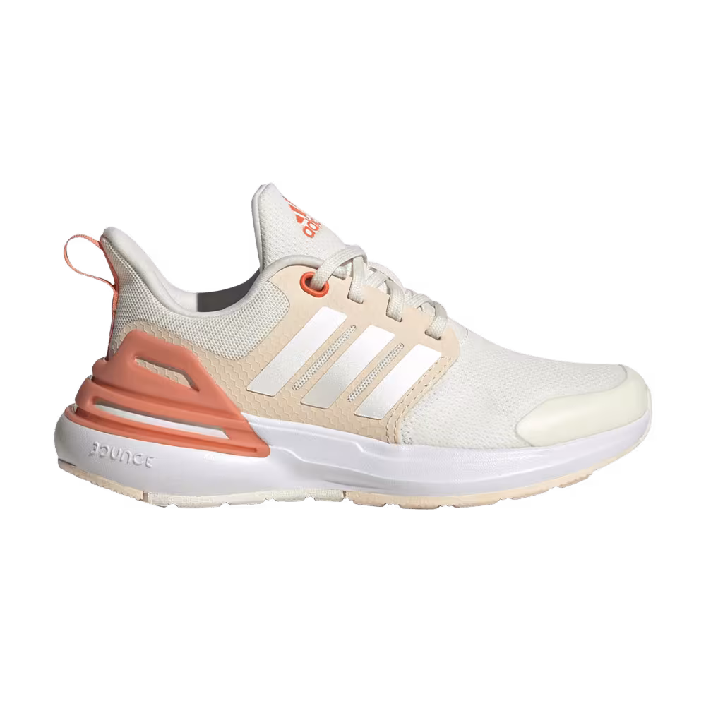 adidas RapidaSport Bounce J Off White Solar Red