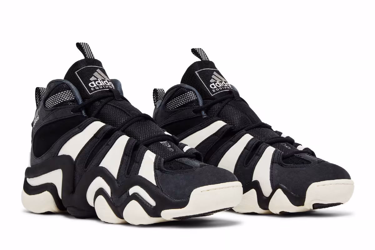 adidas Crazy 8 Black White 2023, view 9